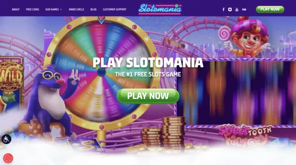 Slotomania Homepage